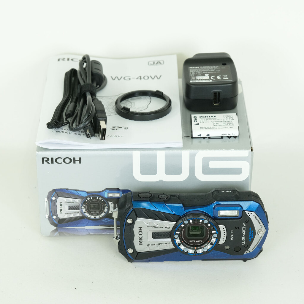 RICOH WG-40W ブルーの出品 | ONE SCENE（ワンシーン）