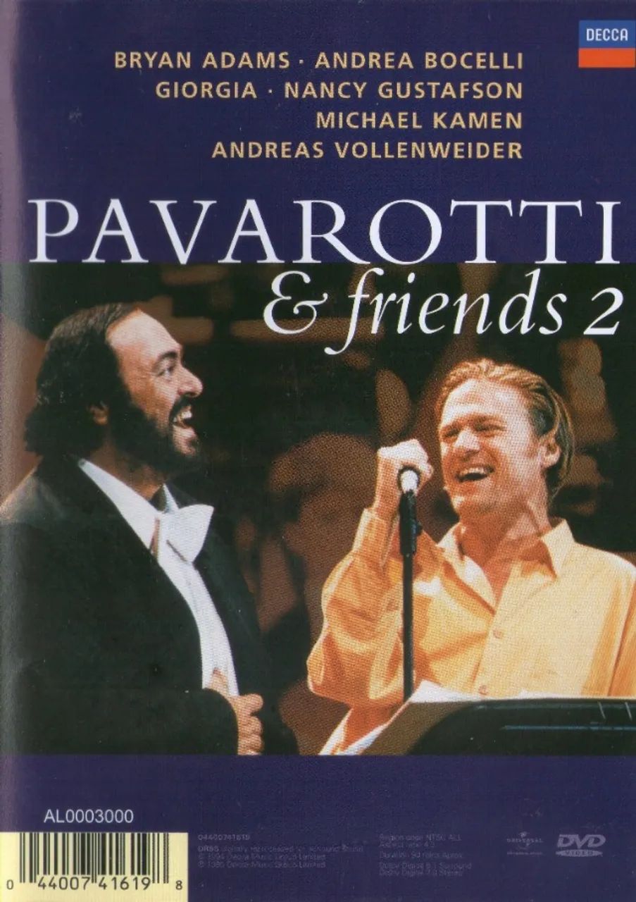 Dvd Pavarotti & Friends - Collection The Complete Concerts - CDs