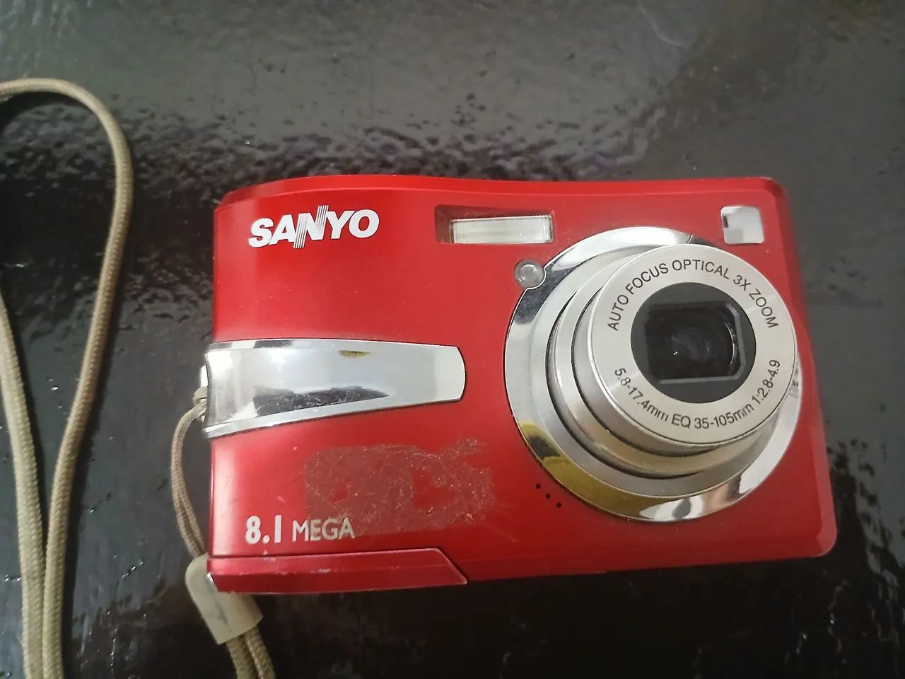 Câmera digital Sanyo 8 mp tipo Cyber-shot - Câmeras e Filmadoras