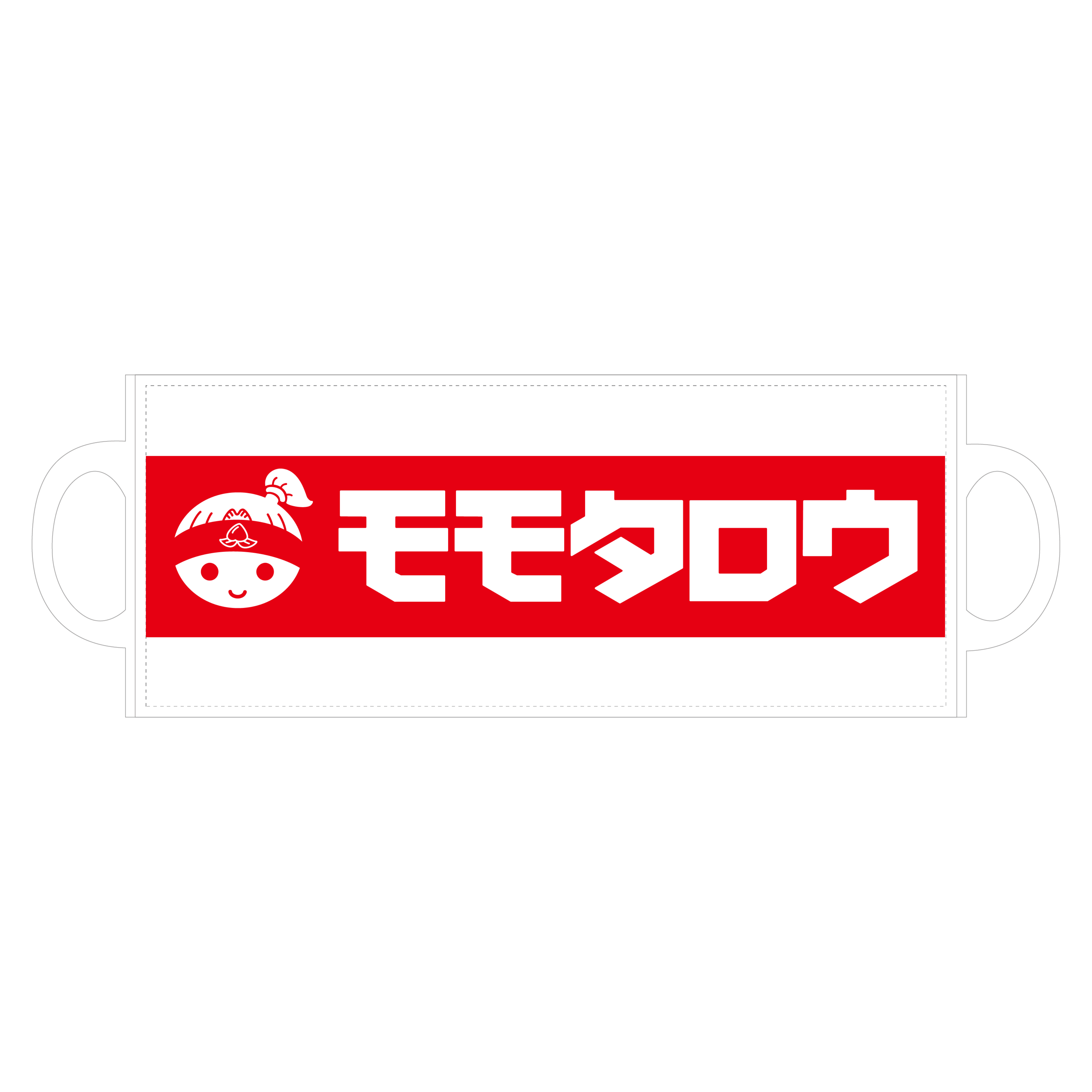 モモタロウ全面印刷マグカップの商品購入ページ｜クリエイターの