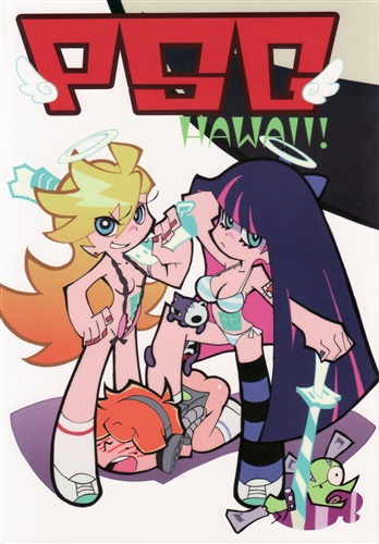 PSG HAWAII! 【パンティ&ストッキングwithガーターベルト】[五十六