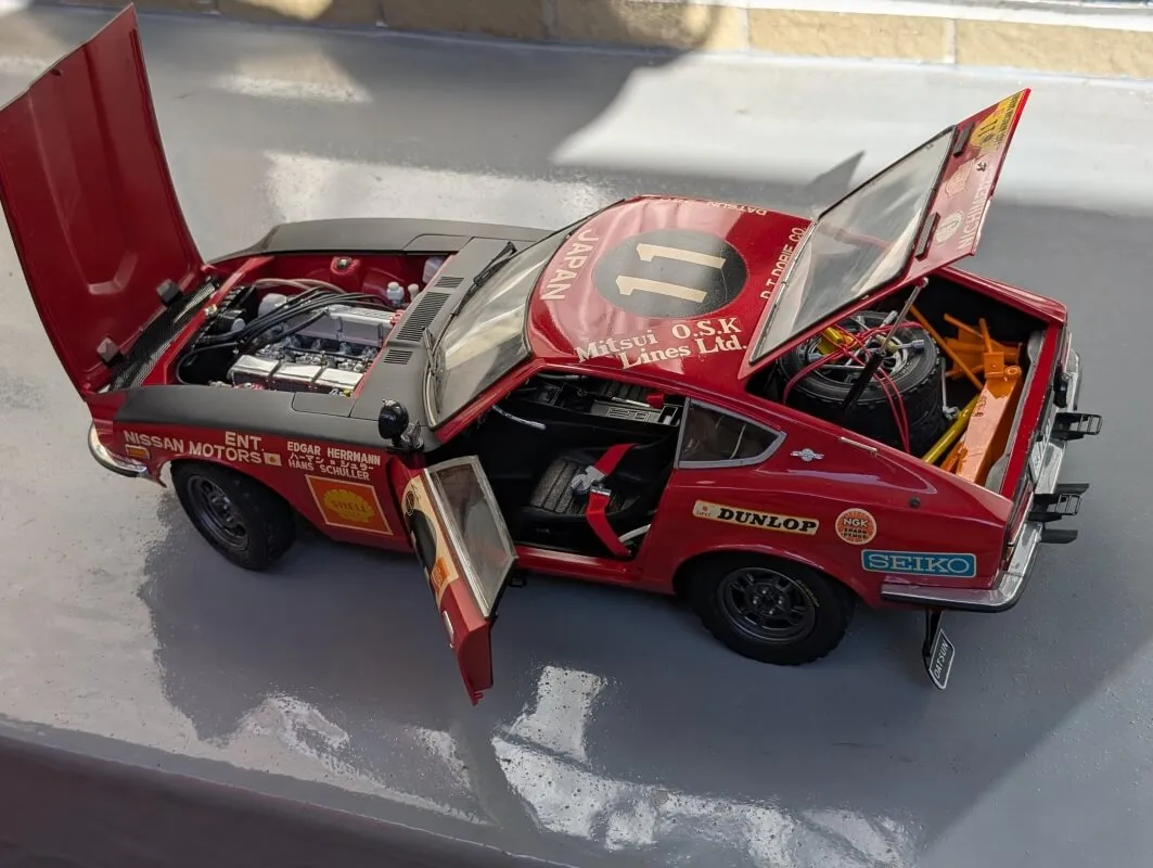 タミヤ 1/12 ビッグスケールシリーズ No.8 フェアレディ 240Z サファリ