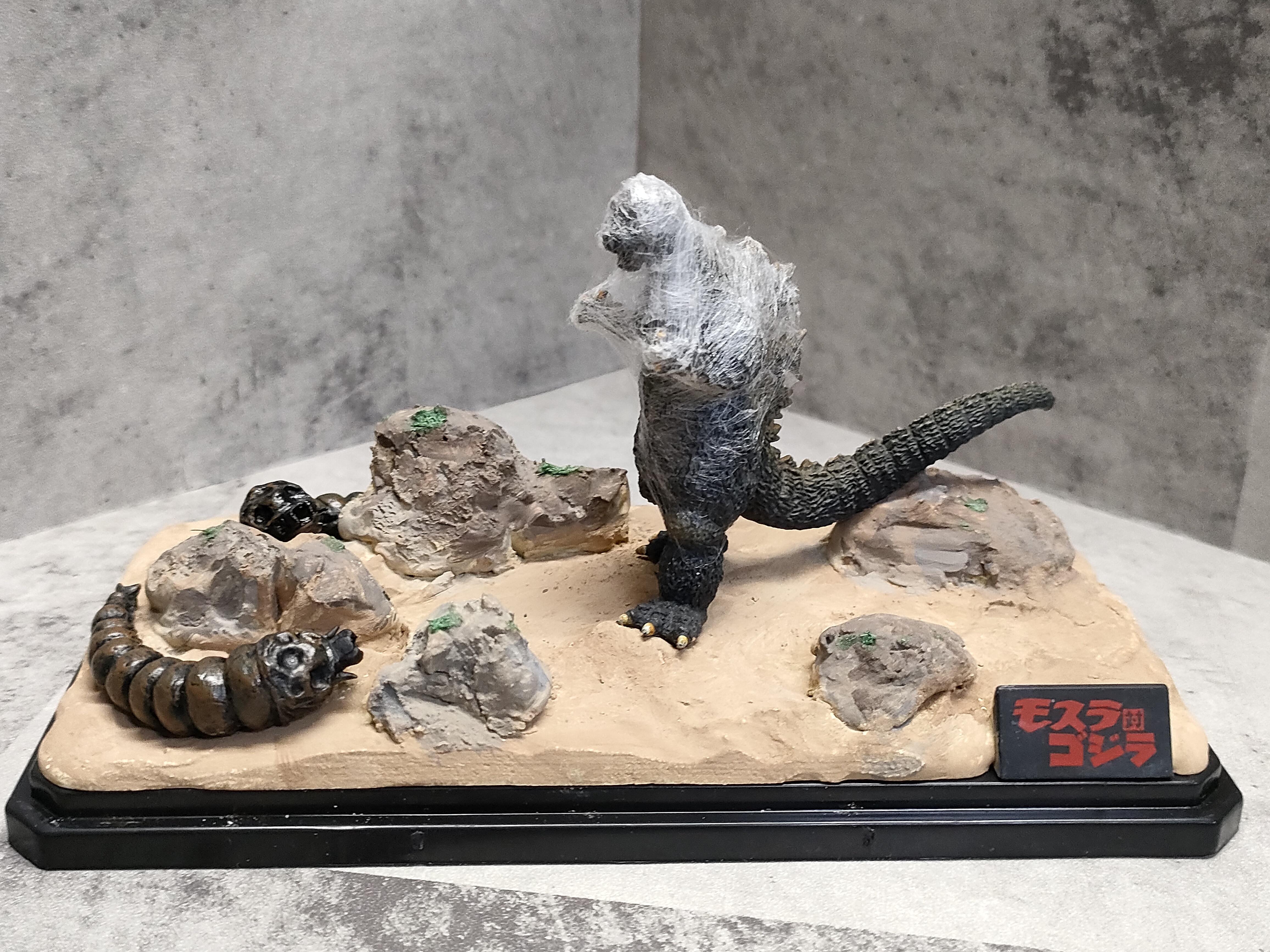 モスラ対ゴジラ(1964年公開)｜ジオラマ・ヴィネット｜プラモデル・模型