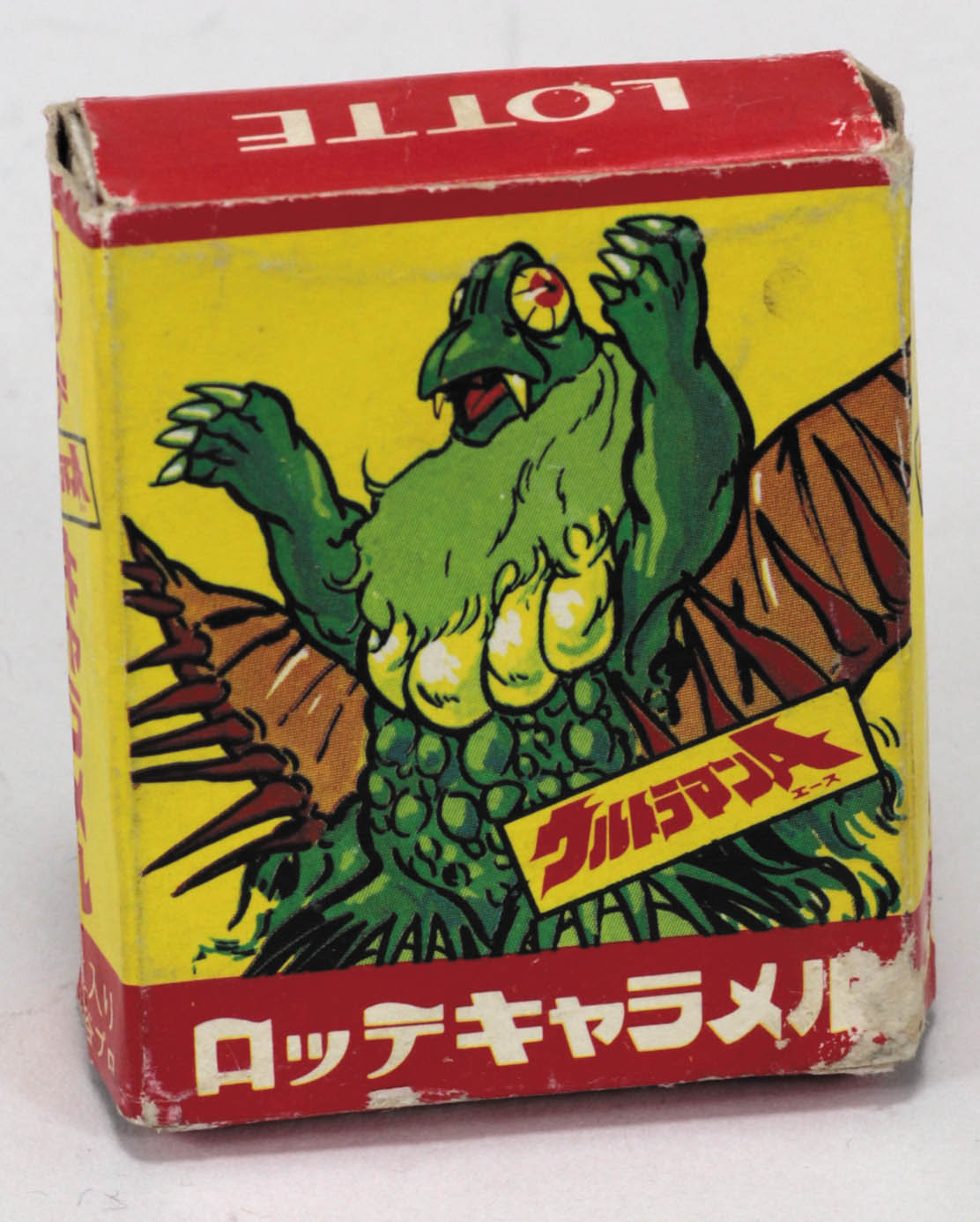 昭和レトロ ロッテ ウルトラマンラクトアイス 空箱 ロッテ