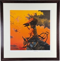 藤崎竜 直筆サイン入りカラー複製イラスト「封神演義」