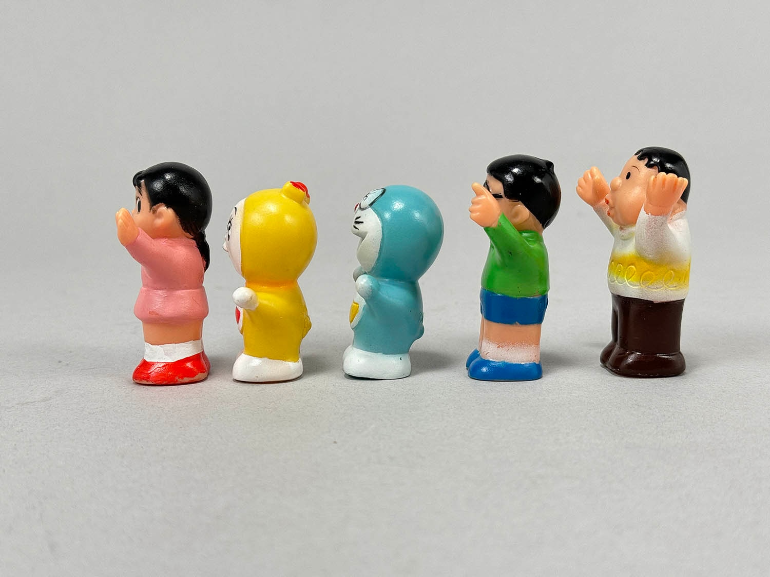 1008] ドラえもん 指人形 5体セット