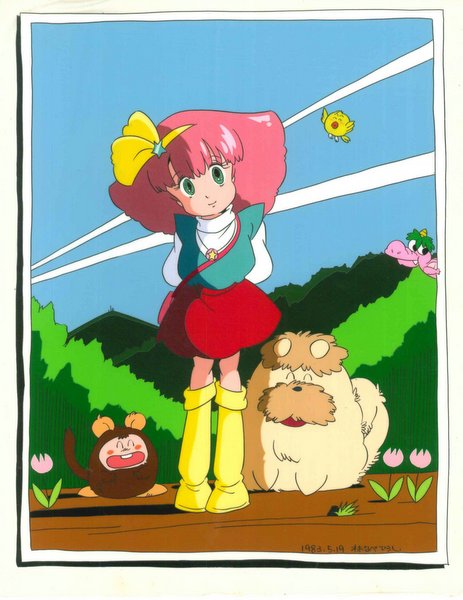 魔法のプリンセス ミンキーモモ セル画 魔法のプリンセス ミンキーモモ