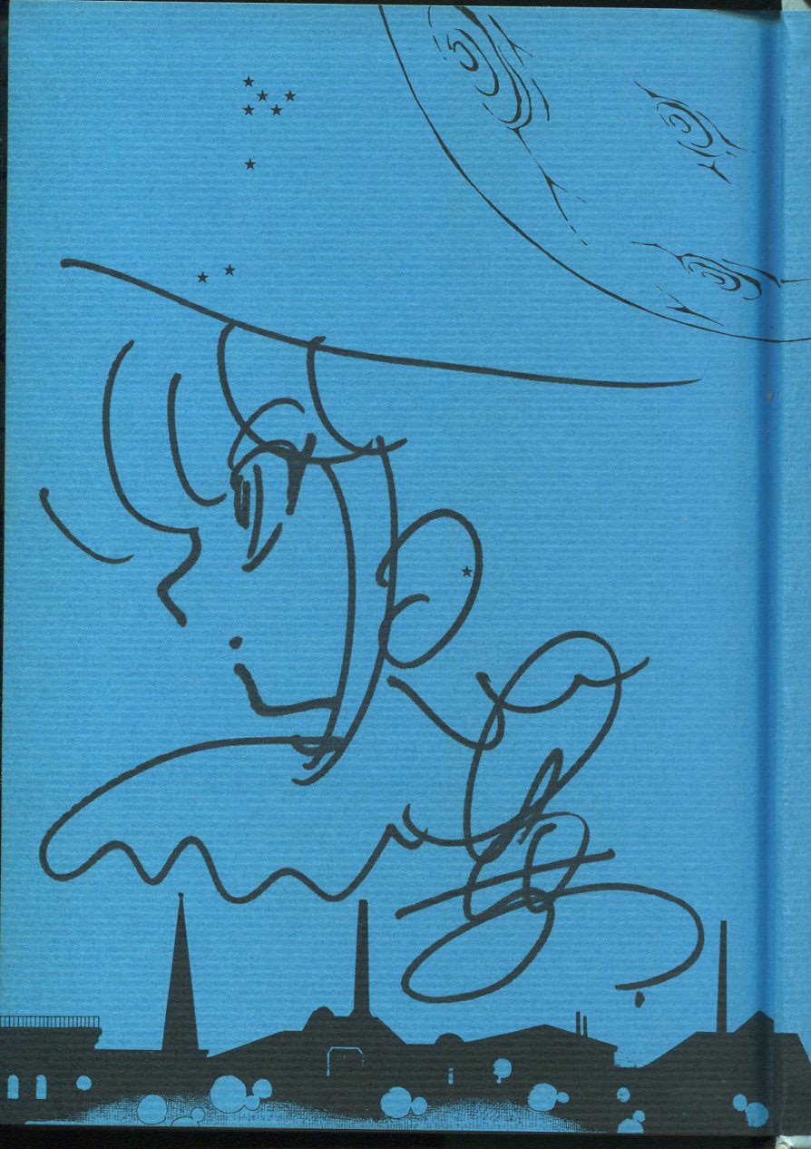 高橋葉介 直筆イラストサイン本「夢幻紳士」