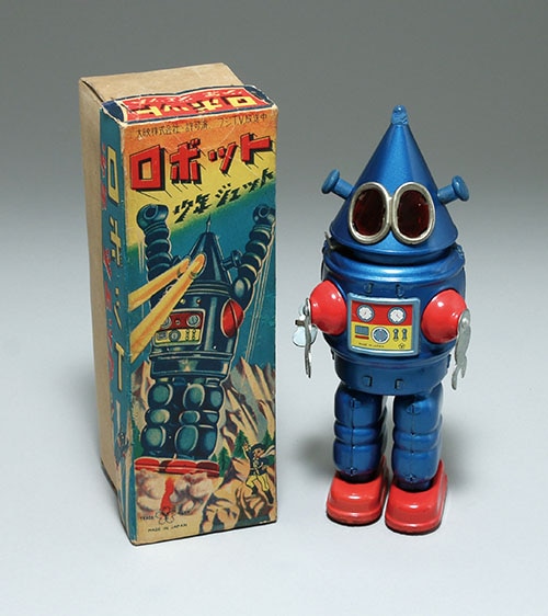 米澤玩具/日本製 ロボット 少年ジェット「前期版・三角ロボット」