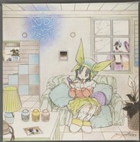 3167] 渡洋史 直筆サイン入りカード「宇宙刑事シャリバン」