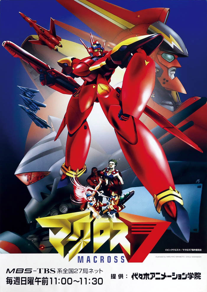 r*o様 マクロス7 B1サイズ番宣ポスターと商品化権の
