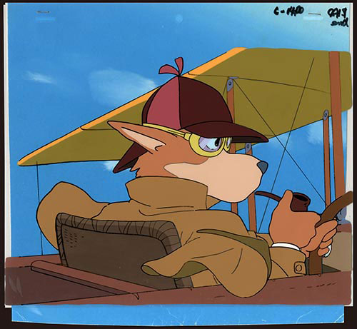 h*m様 名探偵ホームズ セル画 2枚 名探偵ホームズ ホームズとワトソン