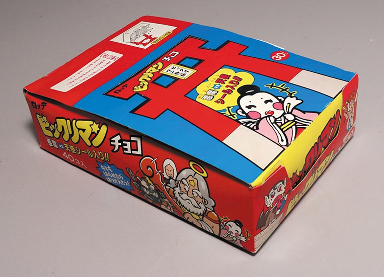 ビックリマンチョコ 箱の一部 ビックリマンチョコ 箱の一部