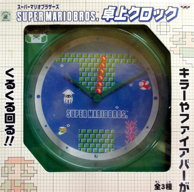 新品未使用】スーパーマリオ卓上クロック 全3種 コンプリート非売品