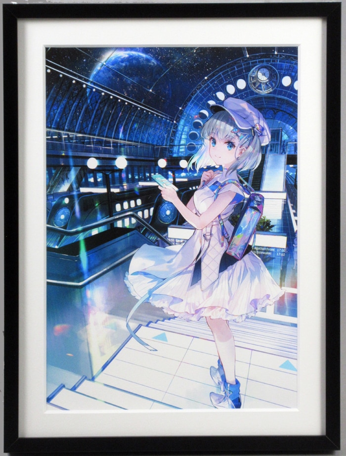 藤ちょこ 直筆サイン入り FaceGlam + ポストカード 白拍子花子 3 藤