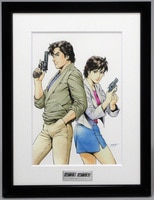 ロードス島戦記リトグラフ「56/100」 夏元雅人サイン入り ロードス島