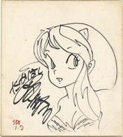 直筆色紙「シンプソンズ」