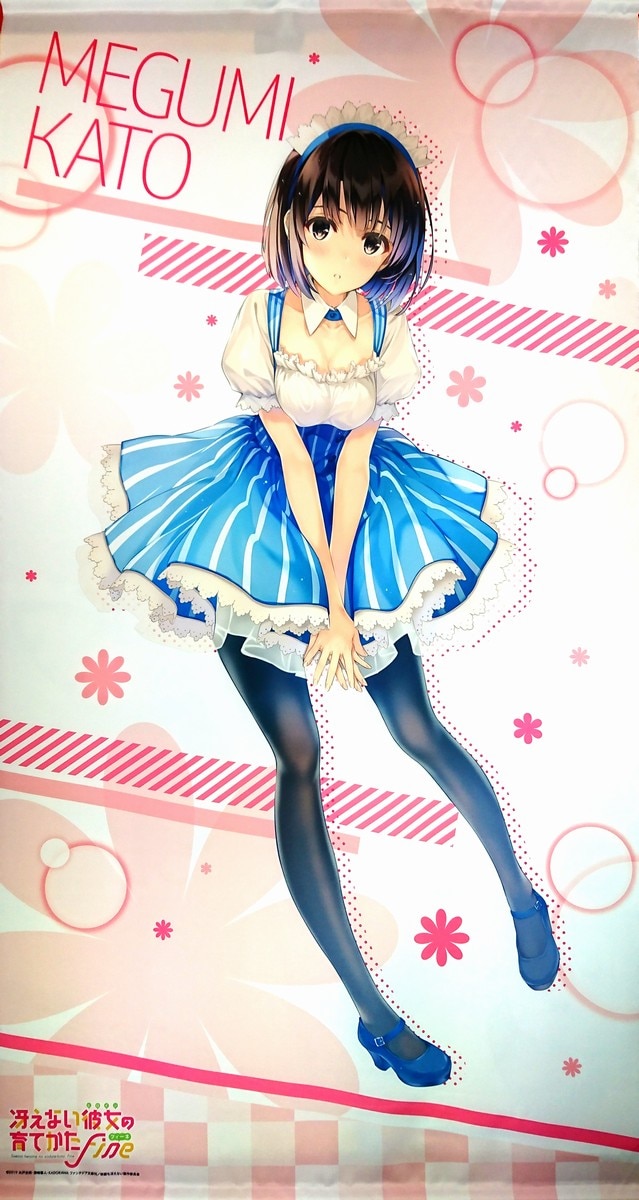 冴えない彼女の育てかた 等身大タペストリー ローソン 【公式通販】