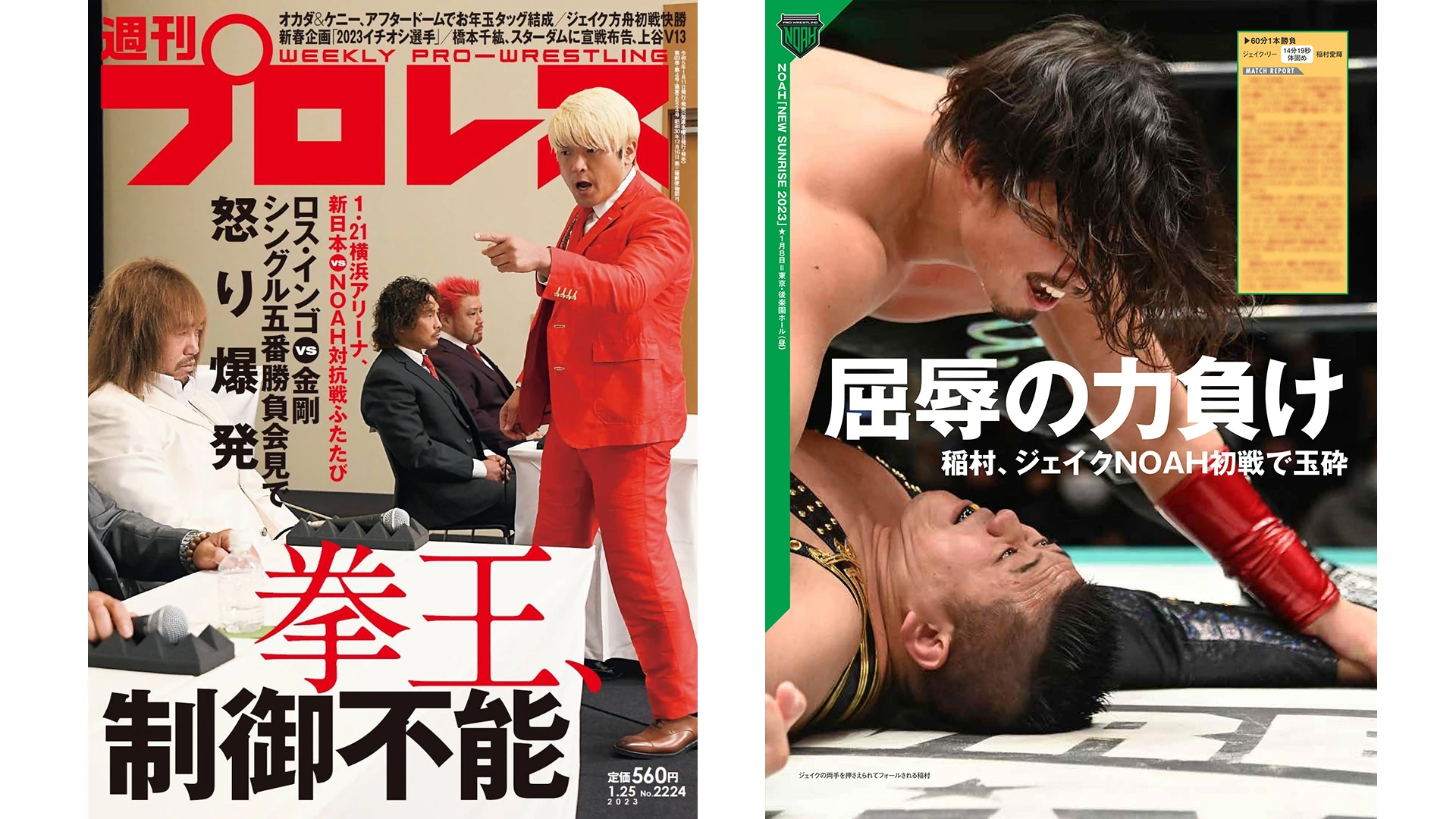 1月11日（水）発売の「週刊プロレス」1月25日号 | プロレスリング