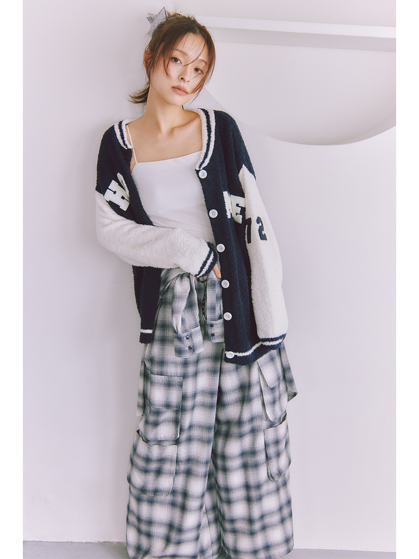 ネルチェックカーゴパンツ(ロングパンツ)｜スナイデルホーム｜SNIDEL