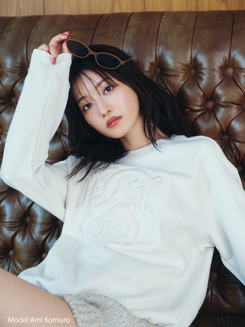 WEB限定/ボアコレクション】ロゴモチーフスウェット(Tシャツ