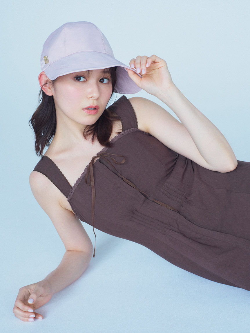 MASH STORE/一部販路限定】UVカットワイドキャップ/ハンド