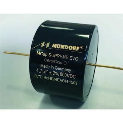 ☆Mundorf フィルムコンデンサー SupEvo-SilverGold.Oil-1.50μF