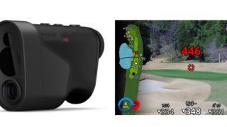 ガーミン、風速や風向きも表示するGPS一体型ゴルフ用レーザー距離計