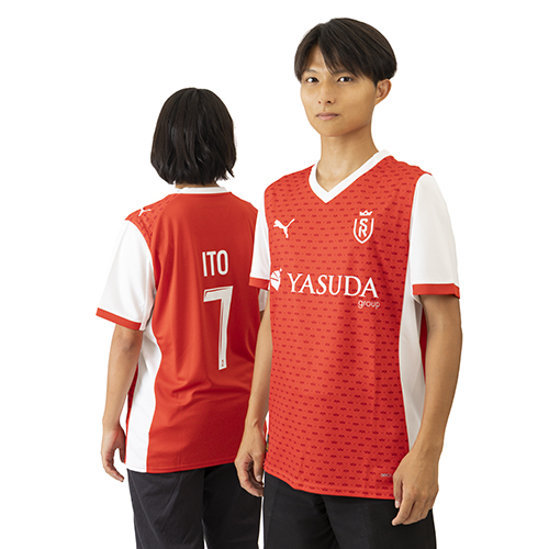 25-26 スタッド・ランス HOME ユニフォーム #7 伊東 純也／サッカー