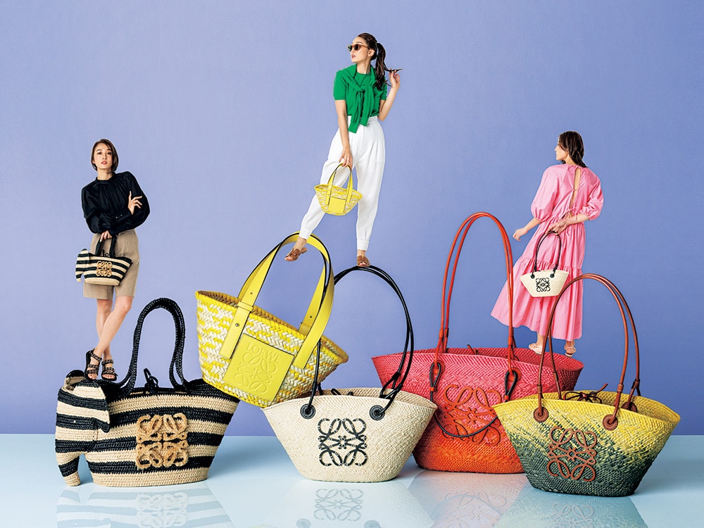 ロエベ」のかごバッグが大人の遊び心を満たしてくれる – STORY