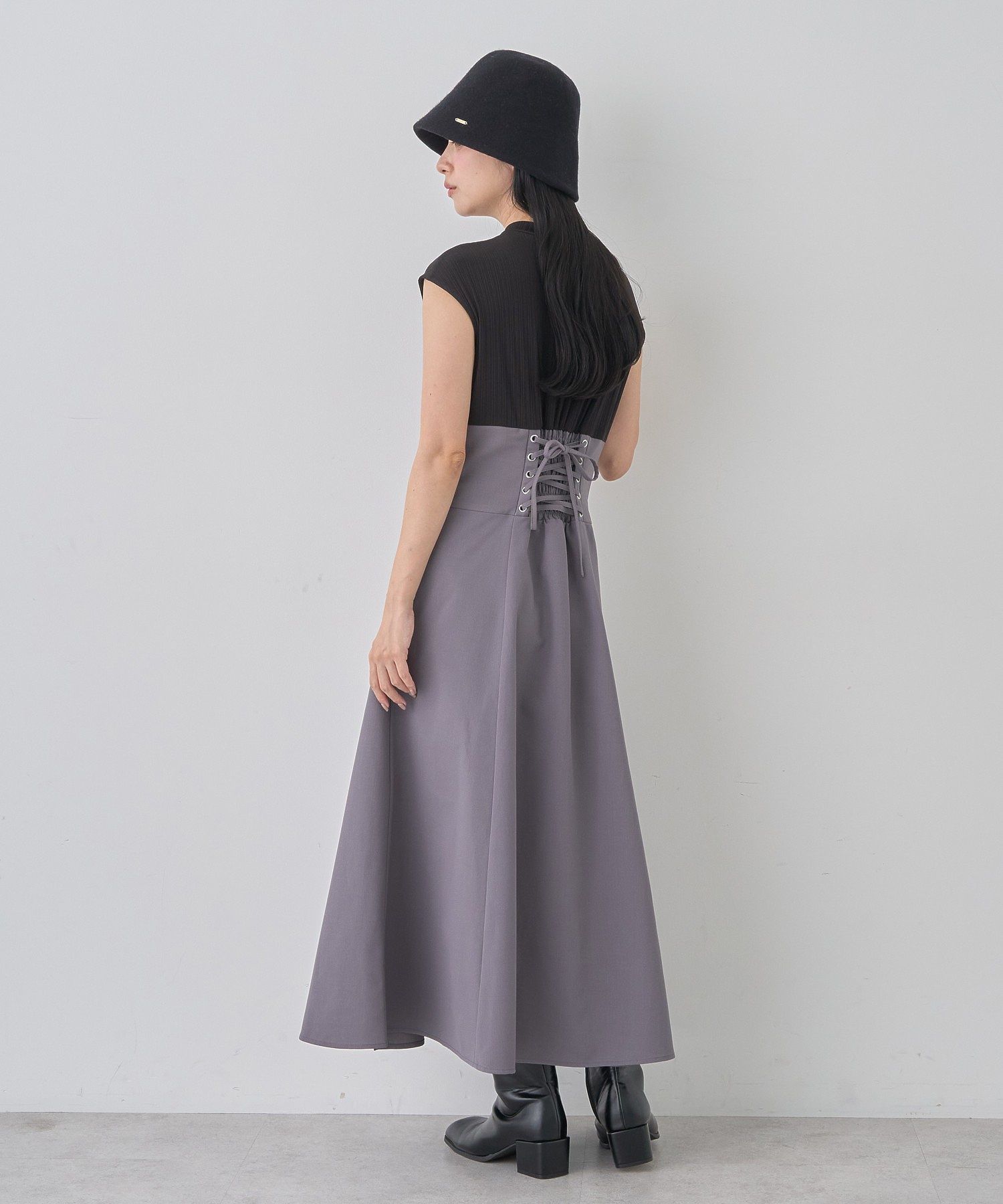 フロントボタンドッキングワンピース/earth music&ecology（アース