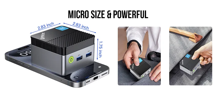 Intel Alder Lake N97 Mini PC--NucBox G5