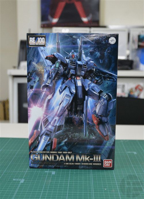 矢立文庫] ガンプラ「RE/100 ガンダムMk-Ⅲ」アイテムレビュー〈1