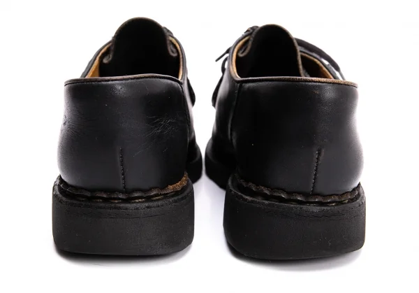 パラブーツPARABOOT ミカエル レザーチロリアンシューズ 黒23.5 (K-135916)