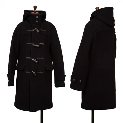 マッキントッシュMACKINTOSH ウールダッフルコート 黒34 (K-138061)