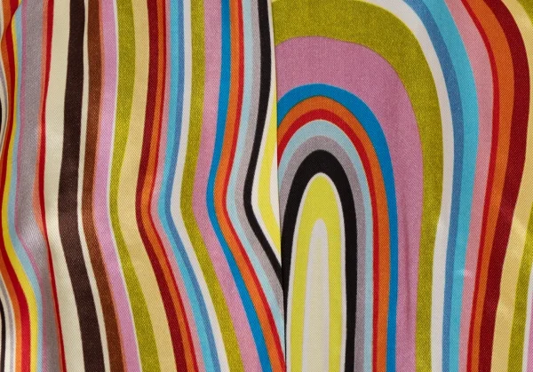 ポールスミス ブラックPaul Smith BLACK 裏マルチストライプウール