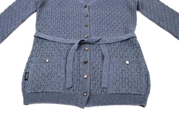 マドモアゼルノンノンMademoiselle NON NON レーヨン混編み上げロング