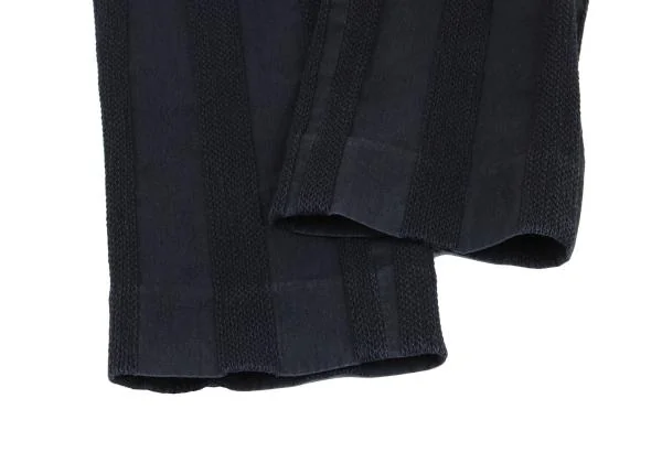 イッセイミヤケ フェットISSEY MIYAKE FETE コットンストライプ織り