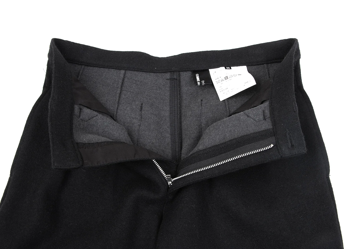 トリココムデギャルソンtricot COMME des GARCONS ウール混パッチ