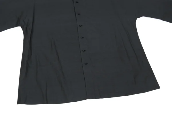 ヨーガンレールJURGEN LEHL シルク混オープンカラーブラウス