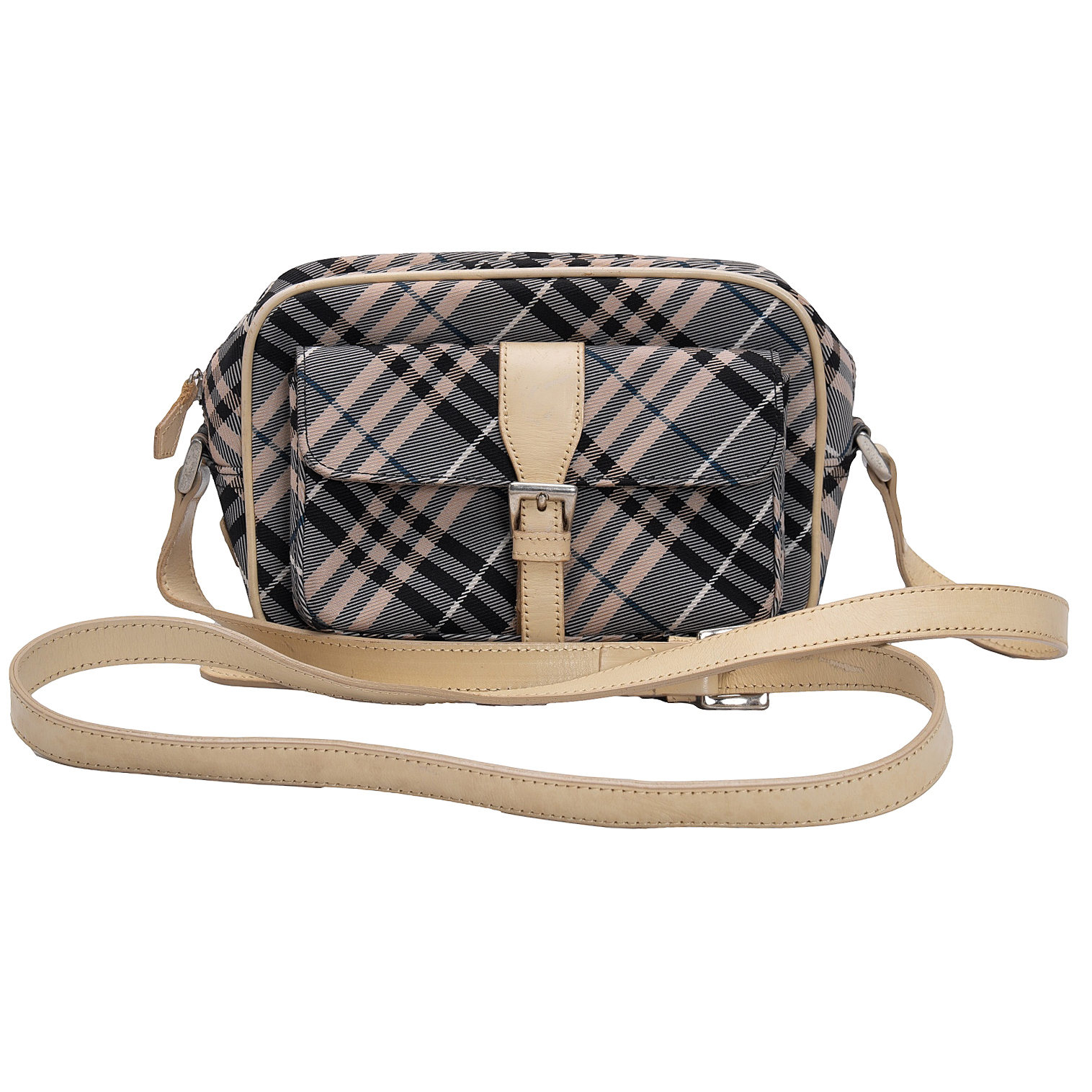 BURBERRY バーバリー ブルーレーベル レザー ショルダーバッグ