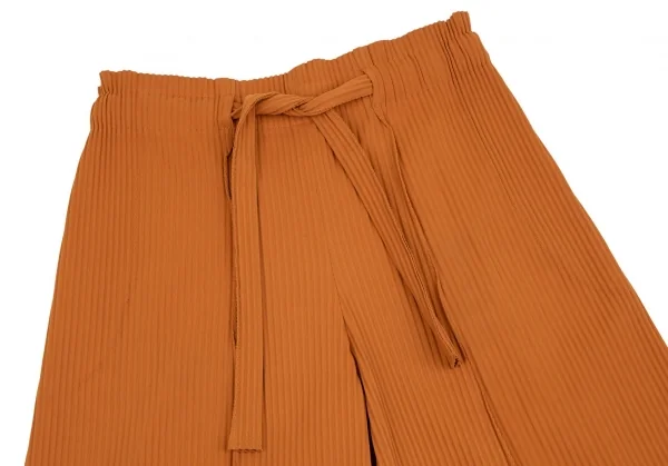 イッセイミヤケ ミーISSEY MIYAKE me ファインニットプリーツガウチョ