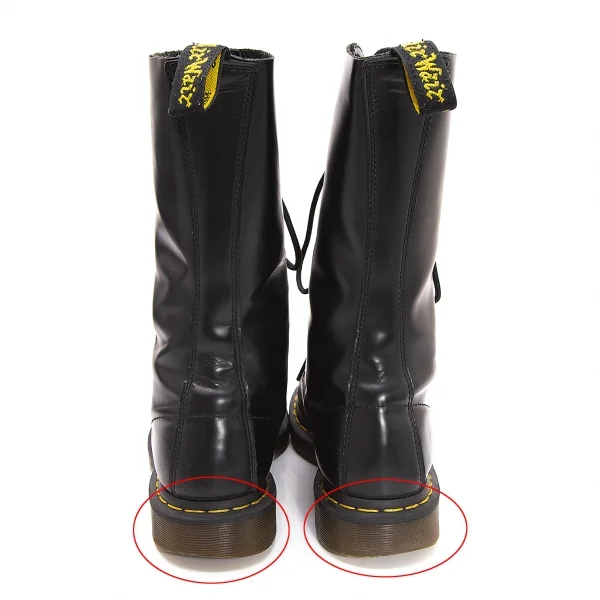 ドクターマーチンDr Martens 14ホールロングブーツ 黒UK7(26) (K-109729)