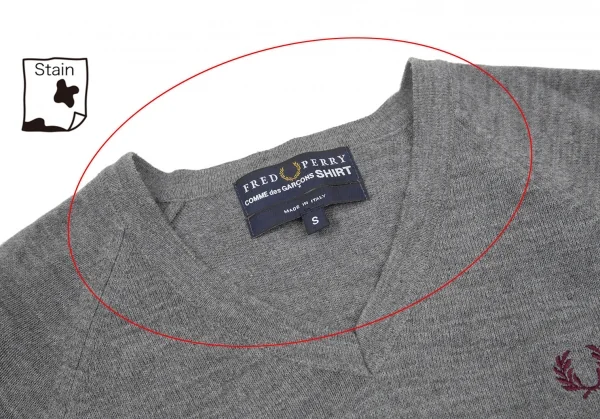 コムデギャルソンシャツ×フレッドペリーCOMME des GARCONS SHIRT×FRED