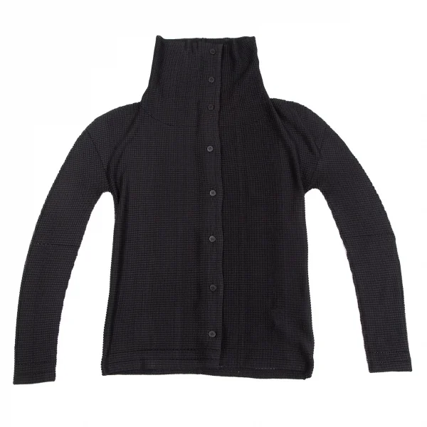 イッセイミヤケ ミーISSEY MIYAKE me メッシュストレッチプリーツ