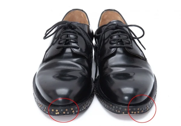 メゾンマルタンマルジェラMaison Martin Margiela 22 釘打ち加工レザー