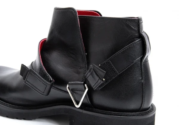 ジャンポールゴルチエJean Paul GAULTIER レザーリングベルトショート