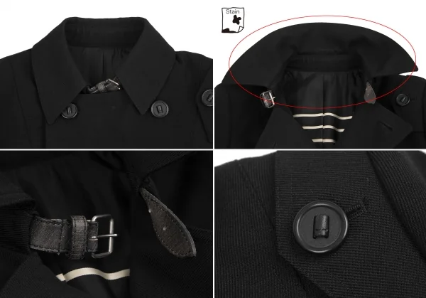 ジャンポールゴルチエファムJean Paul GAULTIER FEMME ウールレザー