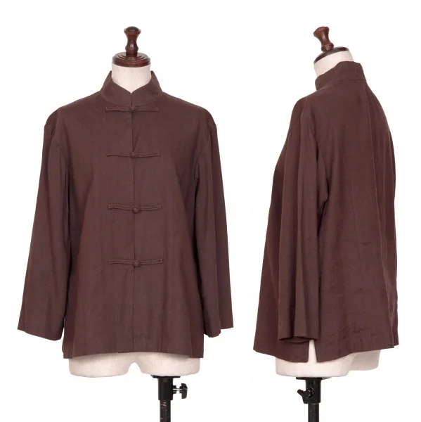 レキップ ヨシエイナバL'EQUIPE YOSHIE INABA リネンレーヨンチャイナ