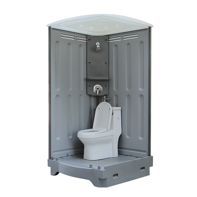 Supply TPT-H08 Outdoor Portable Toilet HDPE Plastic Ceramic Flush